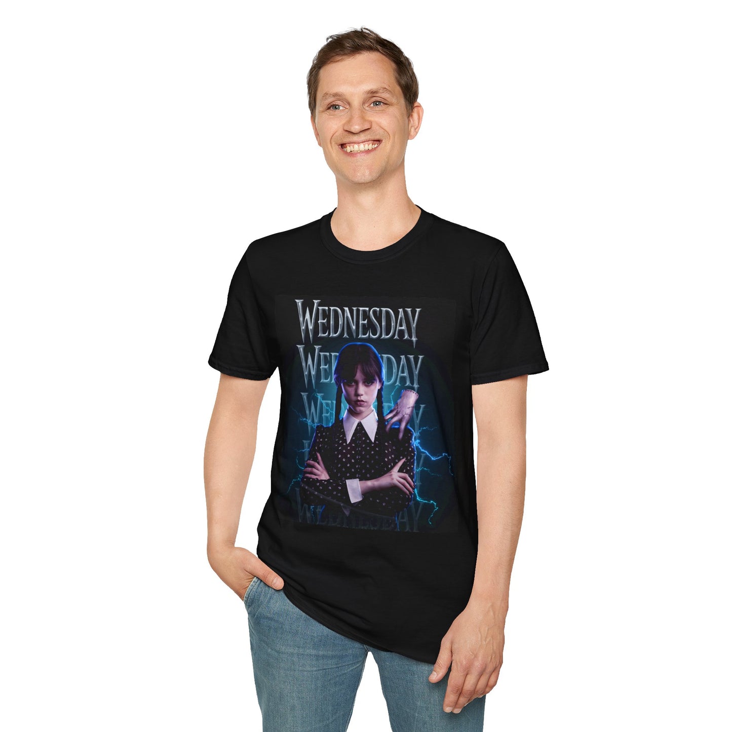 Wednesday Addams Inspired Gothic Aesthetic T-Shirt ā Dark Academia Vintage Style